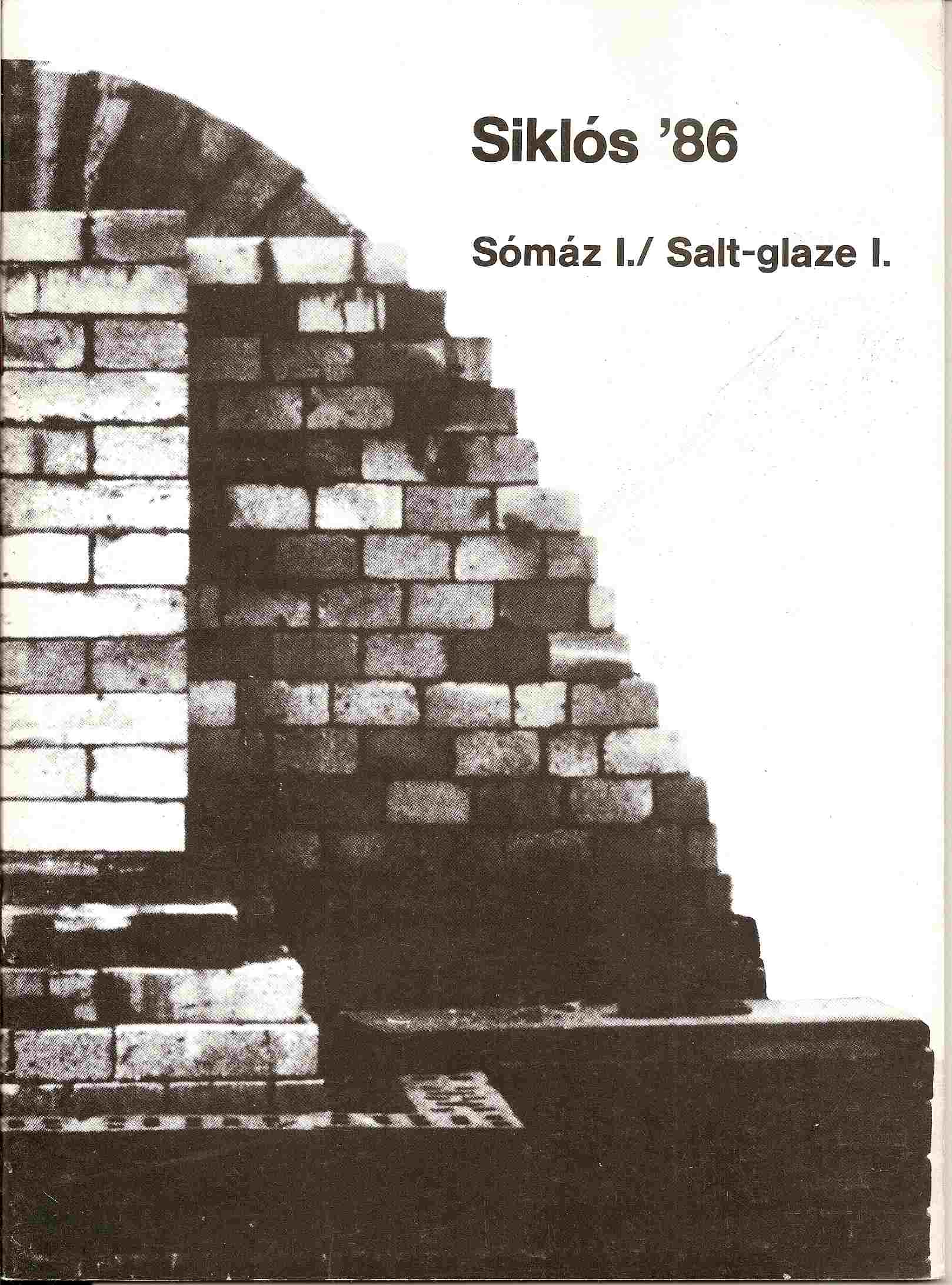 Image for SALT-GLAZE I - 1986; SOMAZ: