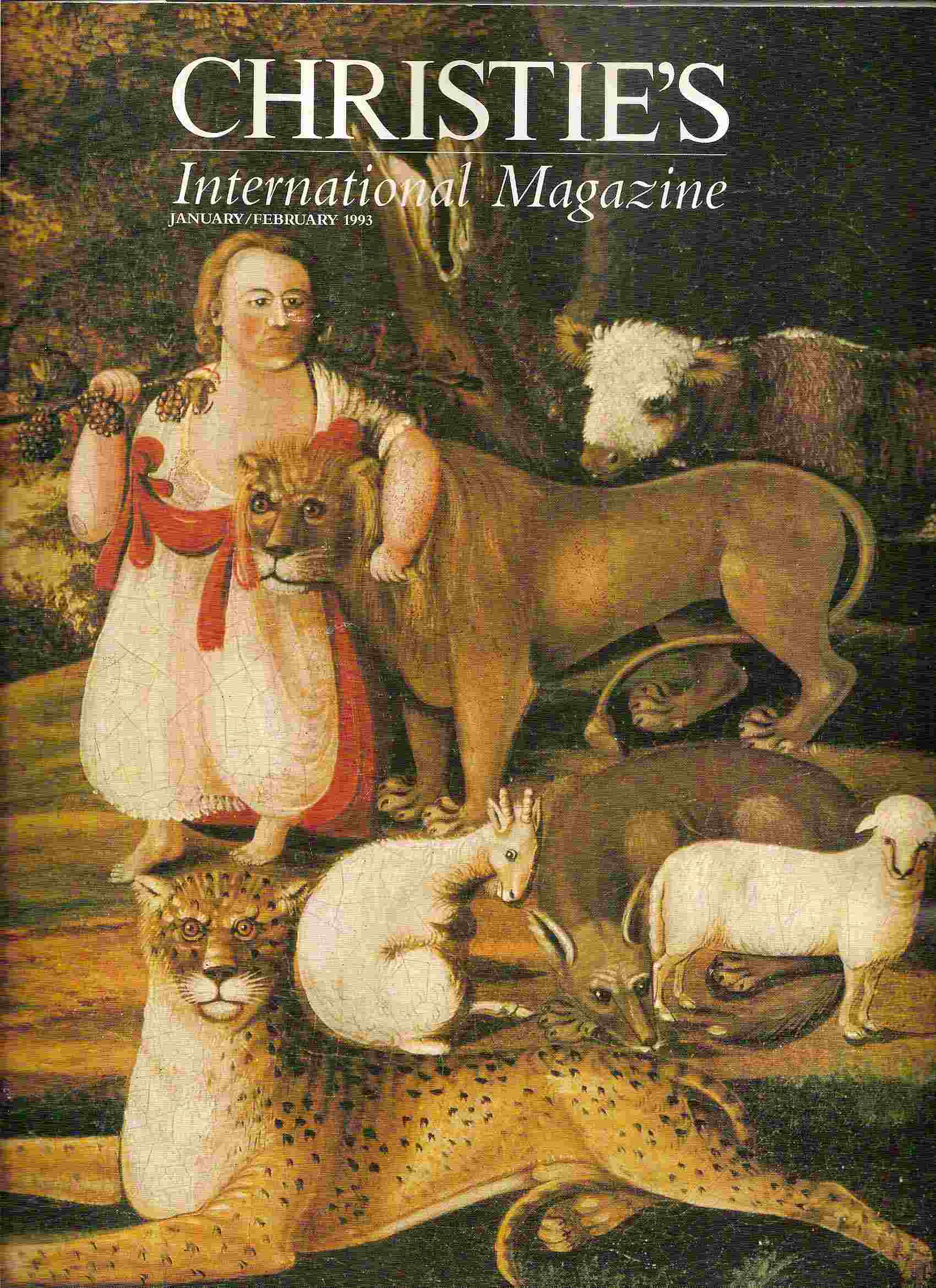 Image for INTERNATIONAL MAGAZINE January/ February 1993