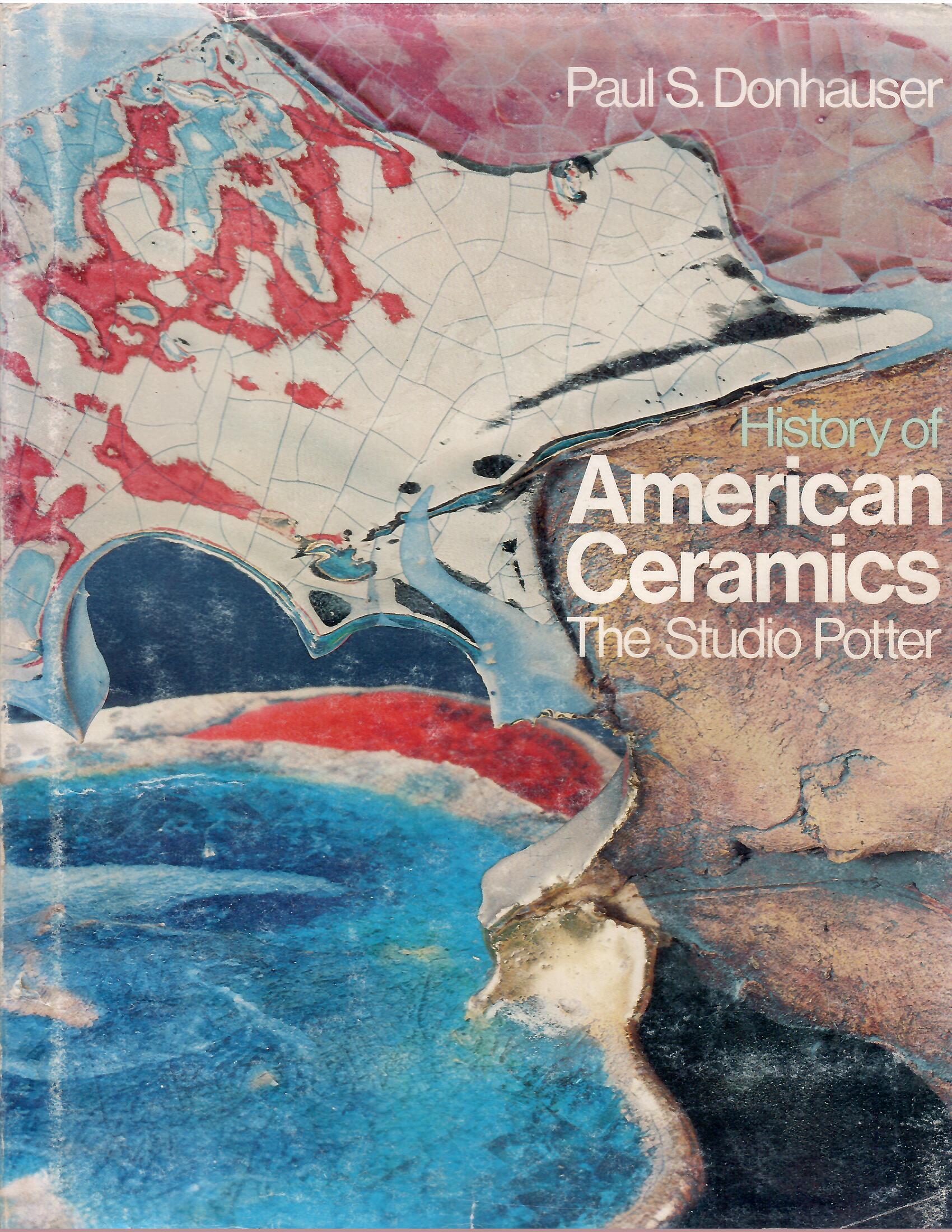 Image for The Studio Potter; HISTORY OF AMERICAN CERAMICS