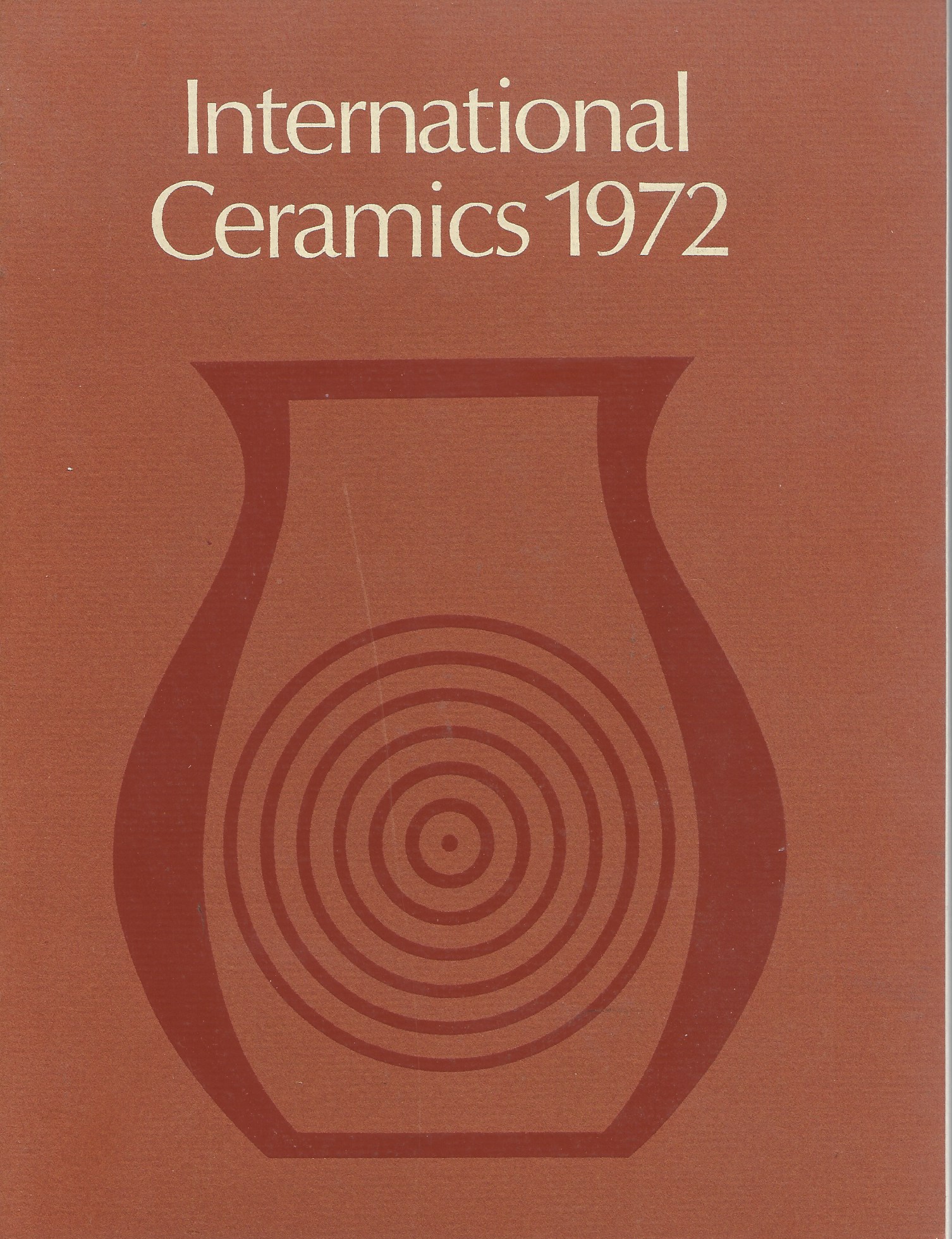 Image for INTERNATIONAL CERAMICS 1972