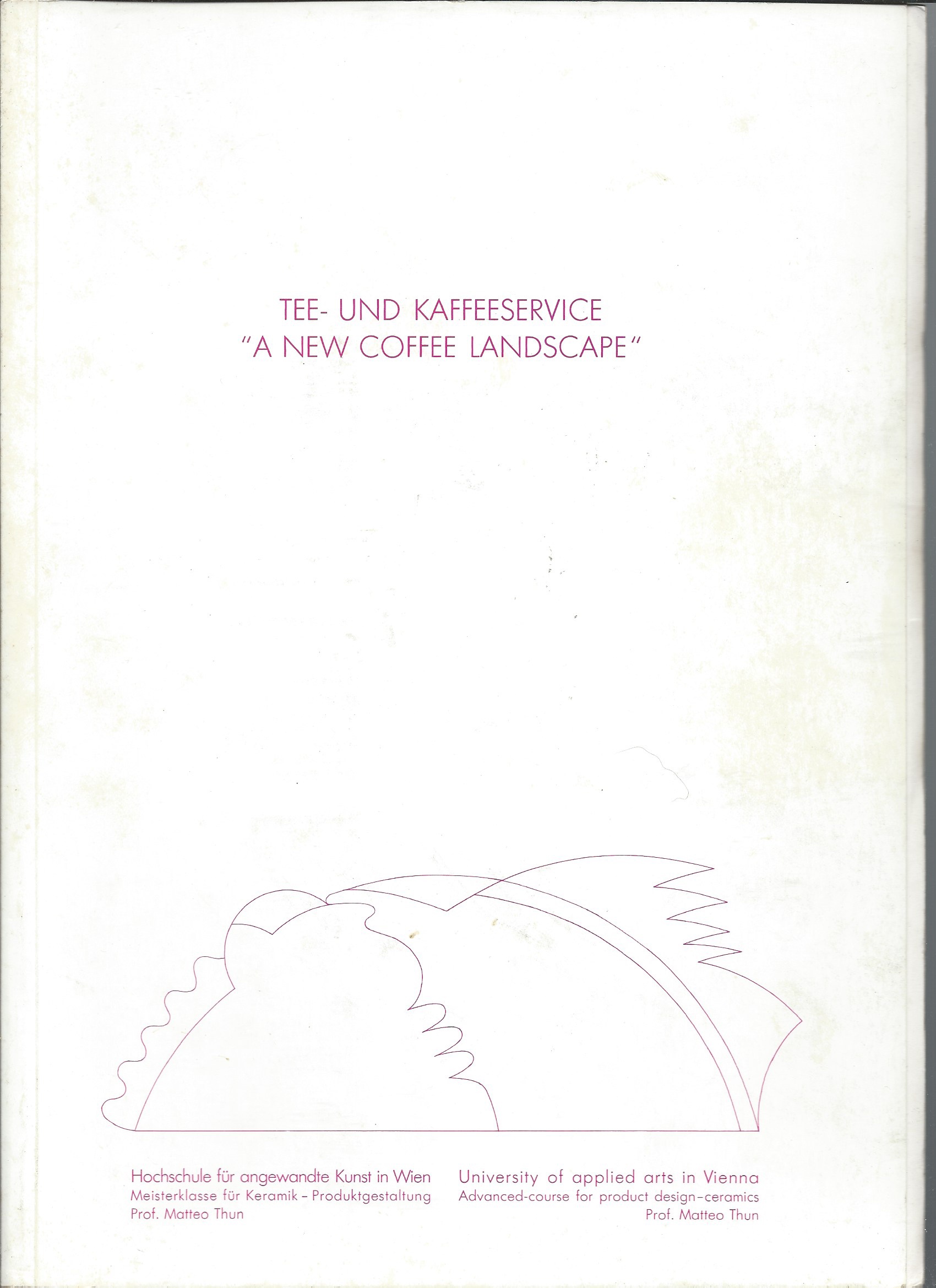 Image for Tee- Und Kaffeeservice; A NEW COFFEE LANDSCAPE