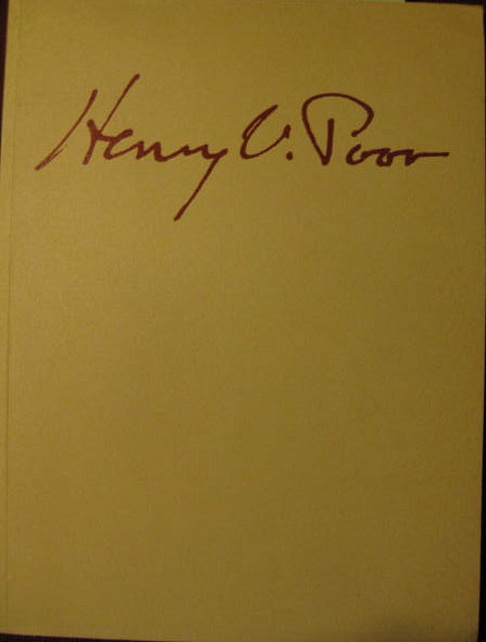 Image for HENRY VARNUM POOR 1887-1970