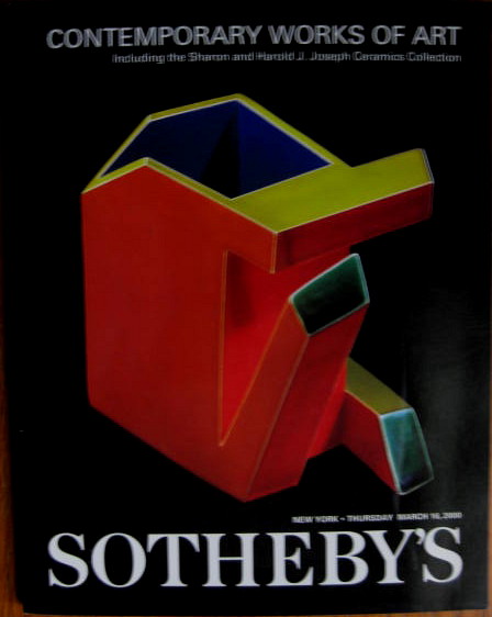 Image for Including the Sharon & Harold J. Joseph Ceramics Collection; CONTEMPORARY WORKS OF ART