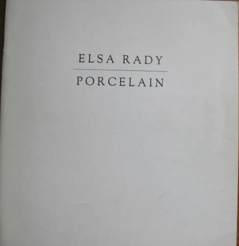 Image for Los Angeles; ELSA RADY : PORCELAIN