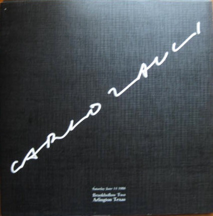 Image for Saturday, June 11, 1986 - Brookhollow Two, Arlington Texas; CARLO ZAULI
