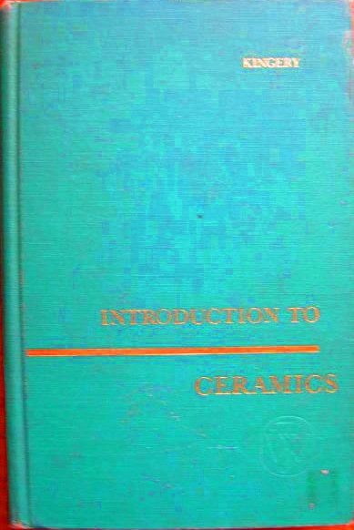 Image for INTRODUCTION TO CERAMICS