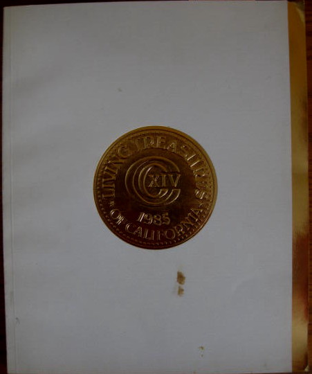 Image for LIVING TREASURES OF CALIFORNIA XIV 1985