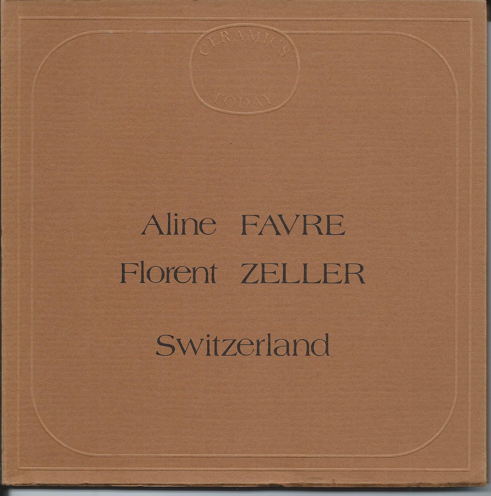 Image for "Ceramics Today"; ALINE FAVRE - FLORENT ZELLER - SWITZERLAND