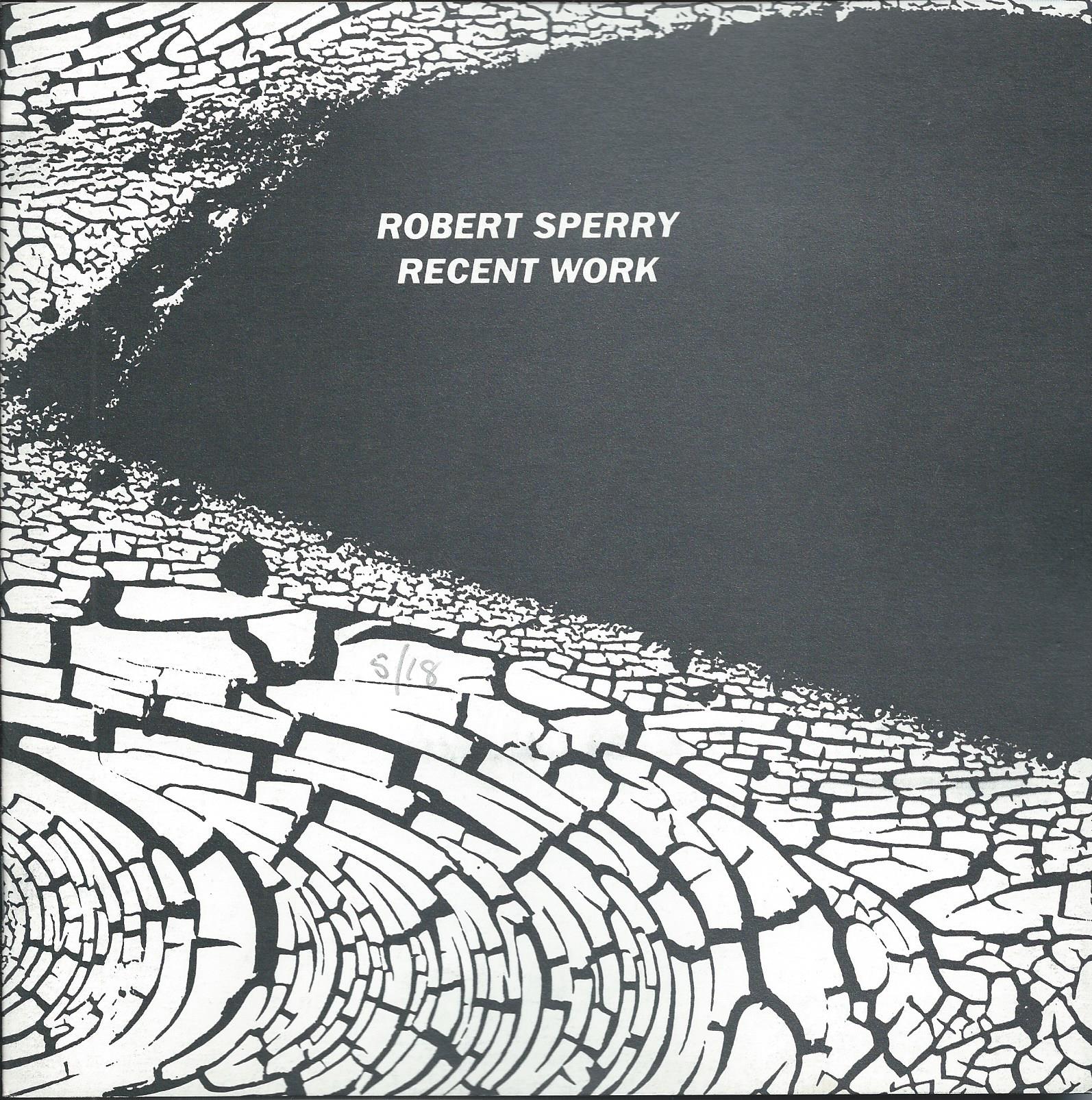 Image for ROBERT SPERRY: RECENT WORK
