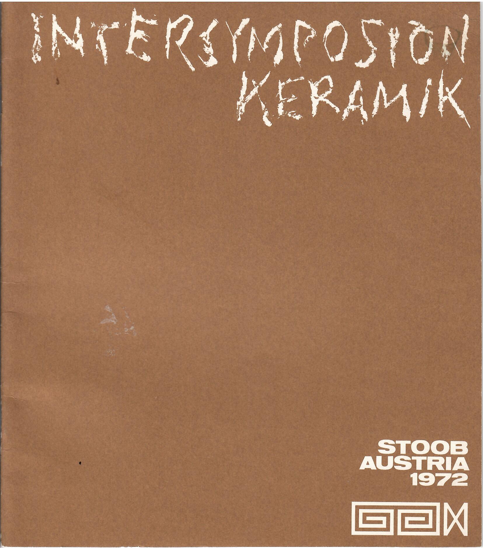 Image for INTERSYMPOSION KERAMIK