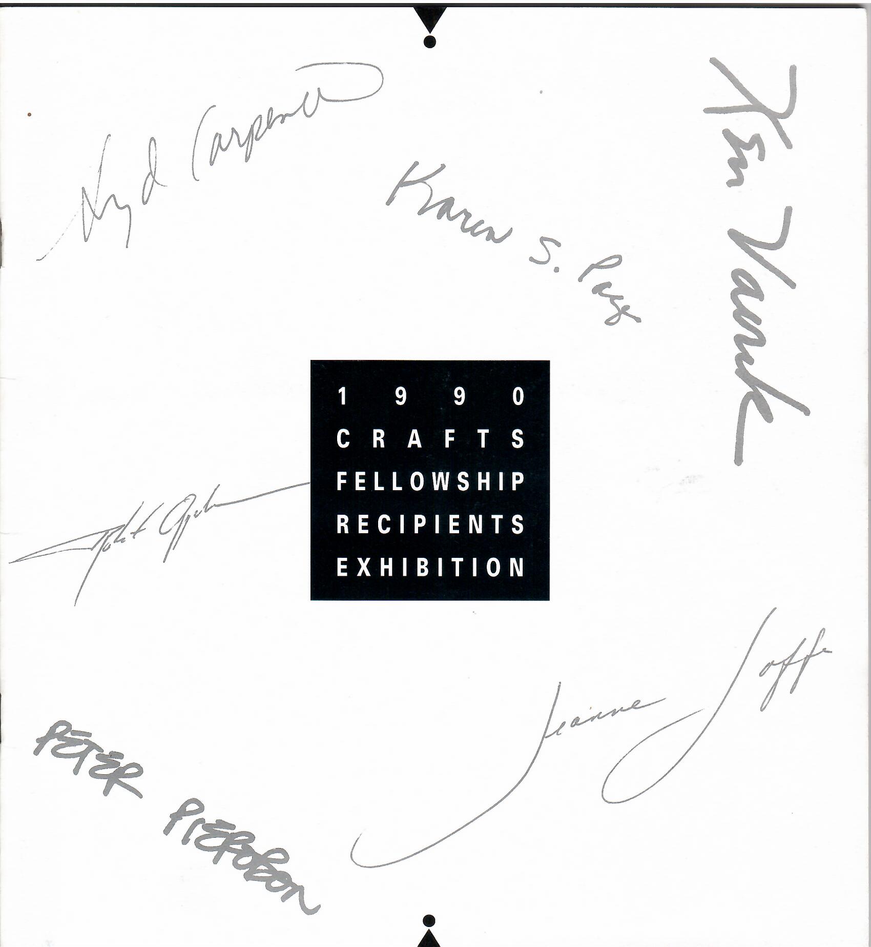 Image for 1990 CRAFTS FELLOWSHIP RECIPIENTS EXHIBITION