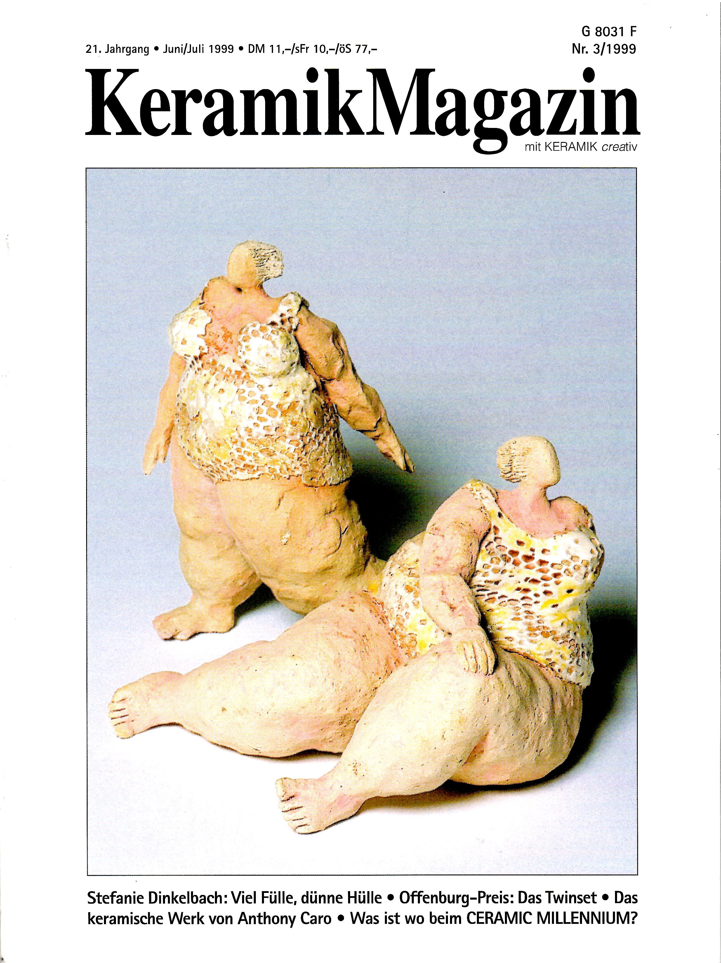 Image for Nr. 3, 1999; KERAMIK MAGAZIN