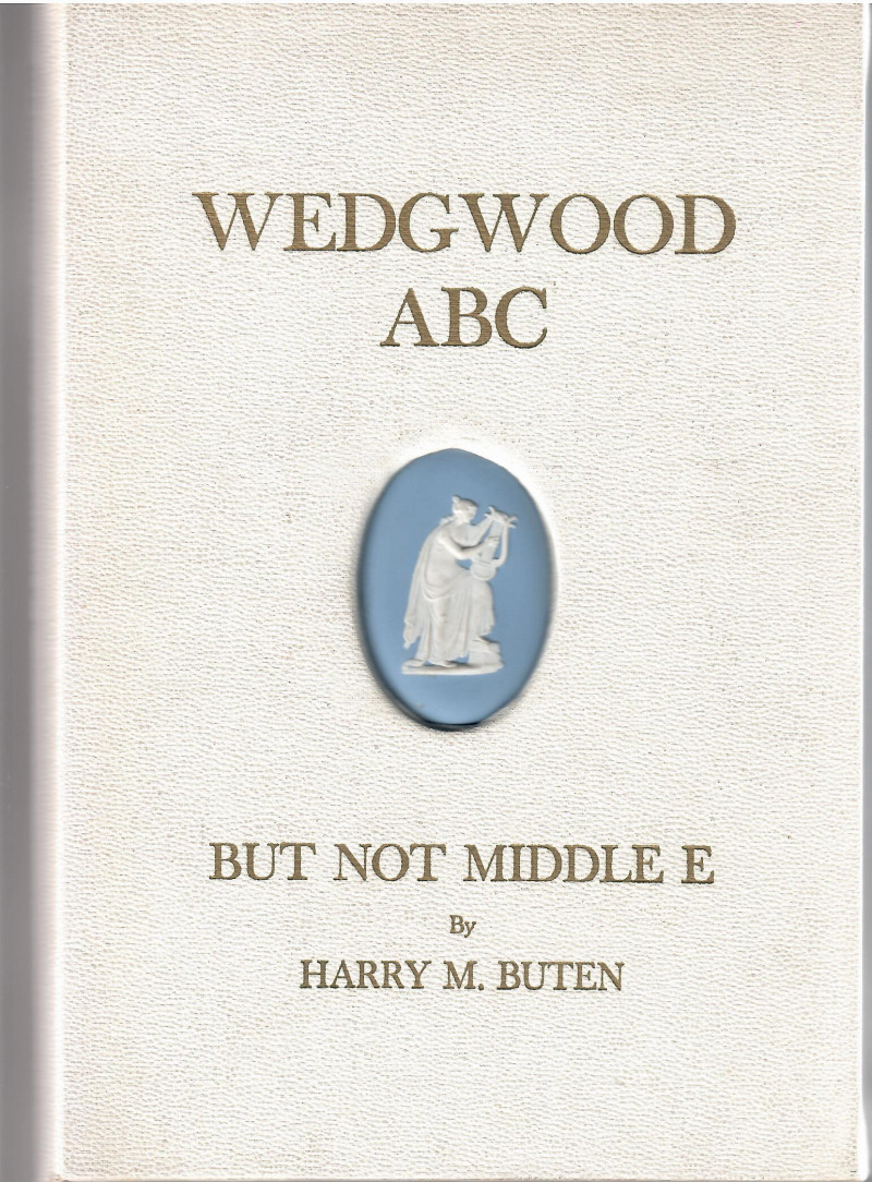Image for WEDGWOOD ABC - but Not MIDDLE E, a Genuine Wedgwood Blue & White Jasper Medallion is Inset in the Outside Cover of This Book